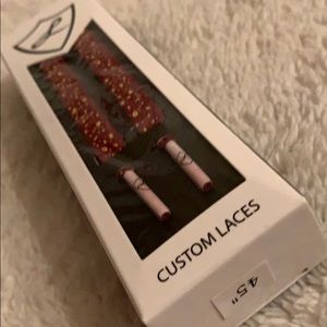 Burgundy cement shoelace 45 inch